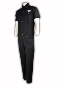 D131 Customized industrial uniforms Customized corporate uniforms Ordered one-piece industrial uniforms Customized employee uniforms